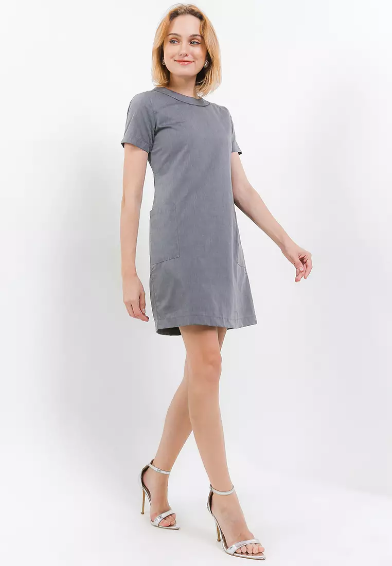 Witina Dress In Grey