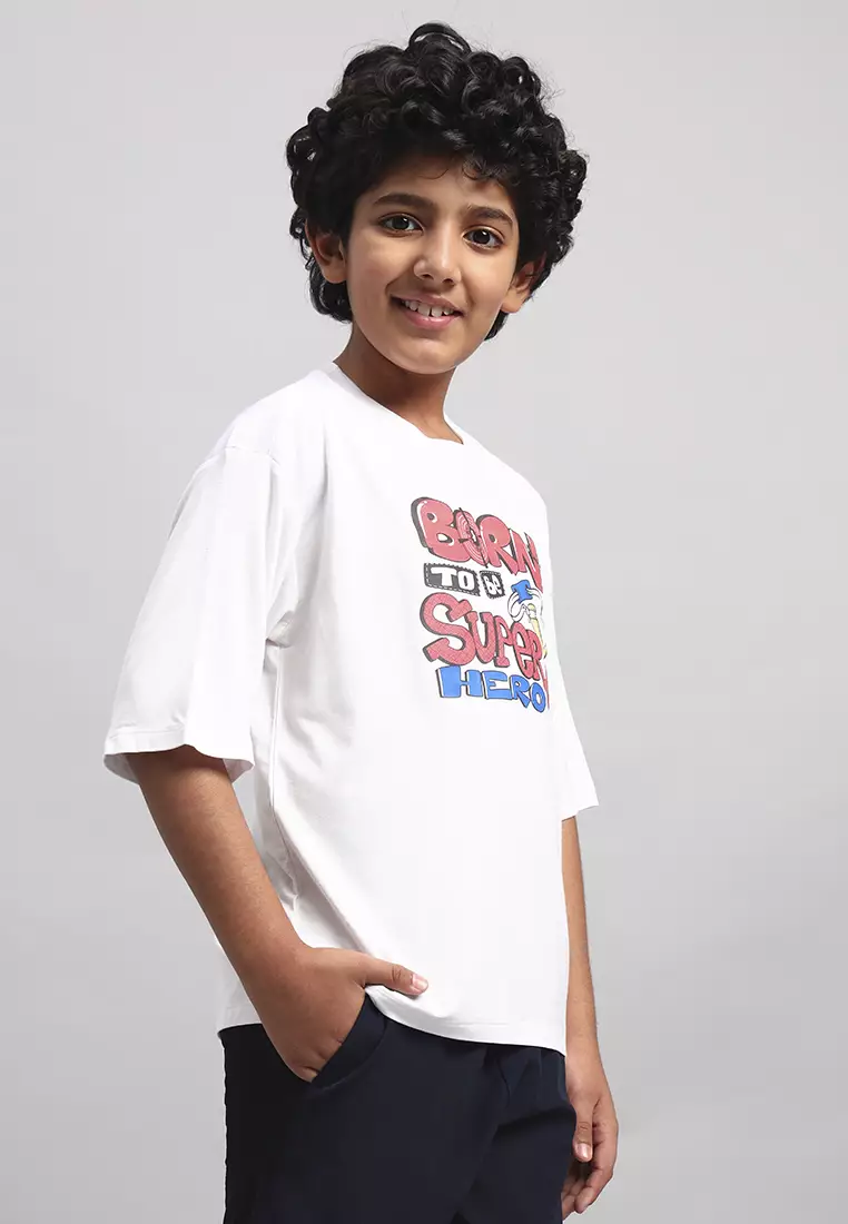 Kaos Bambu Mode Superhero