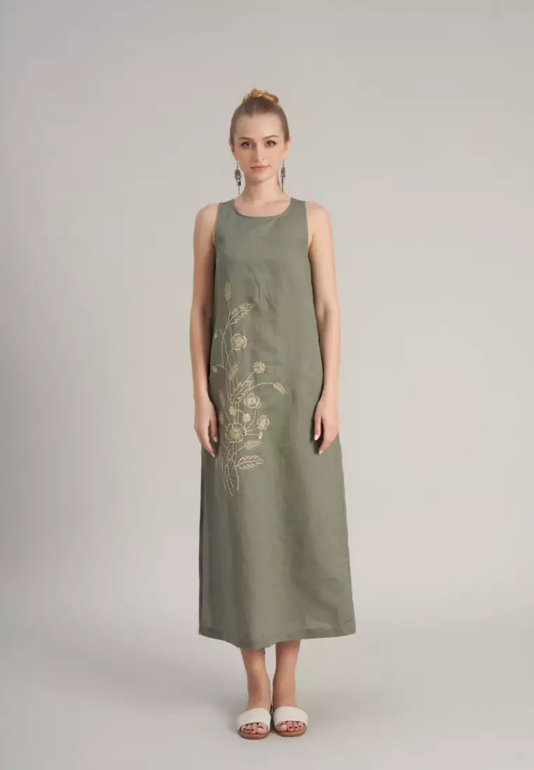 Linen best sale holiday dresses