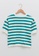 LC WAIKIKI green Striped Women's Knitwear Sweater CD3CCAA32154D0GS_7