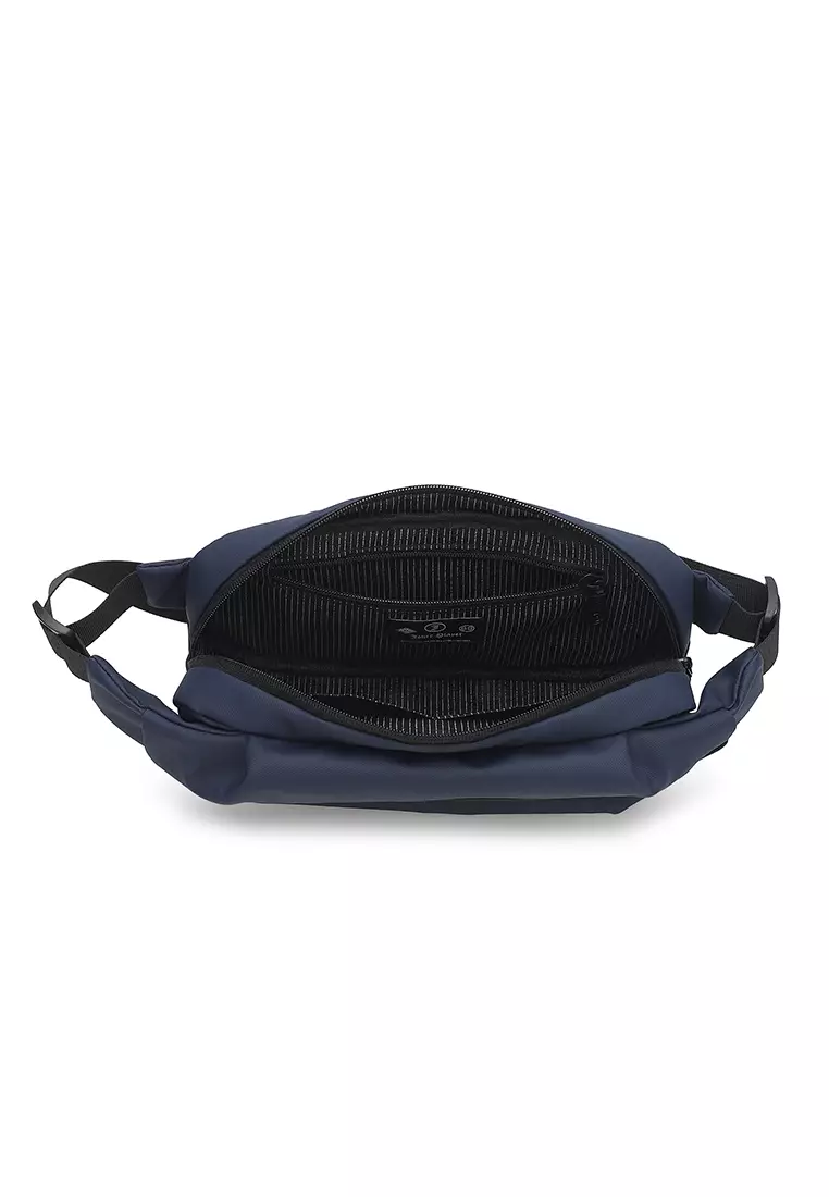 Men's Waist Bag / Belt Bag / Chest Bag (Tas Pinggang / Tas Dada Pria) - Biru