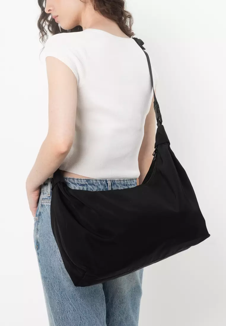 Lightweight Water-Resistant Hobo Bag