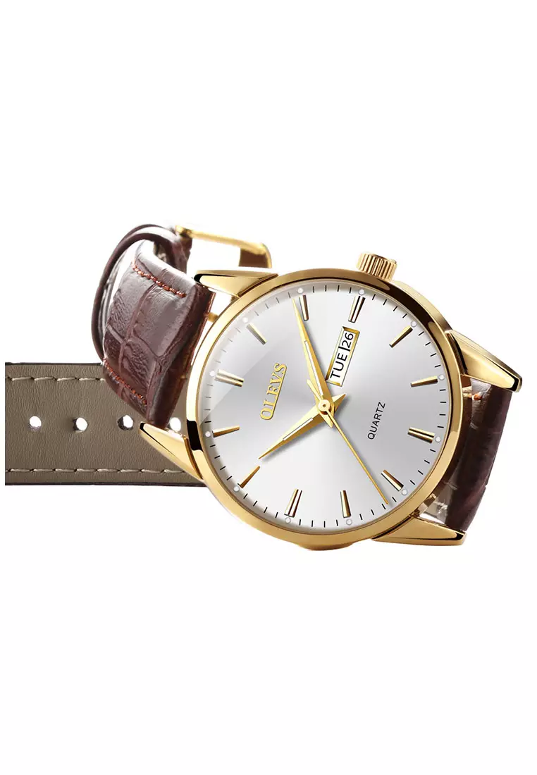 Classico 39 Leather Quartz Watch