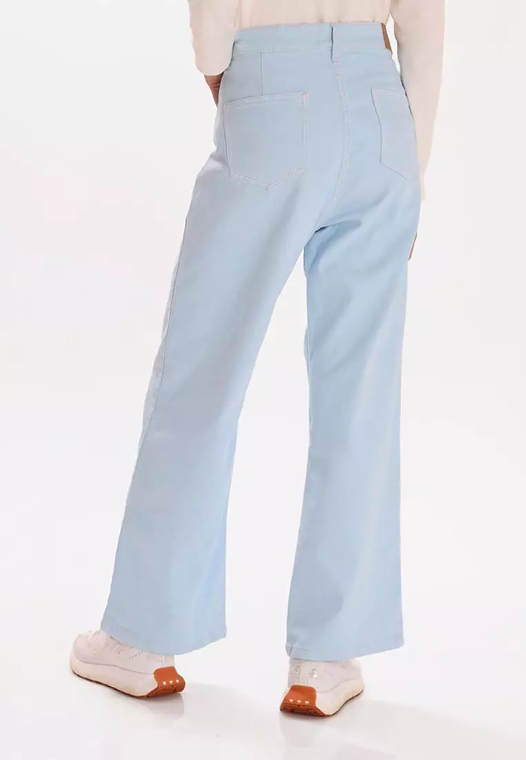 Ria Miranda Sky Blue Claris Pants