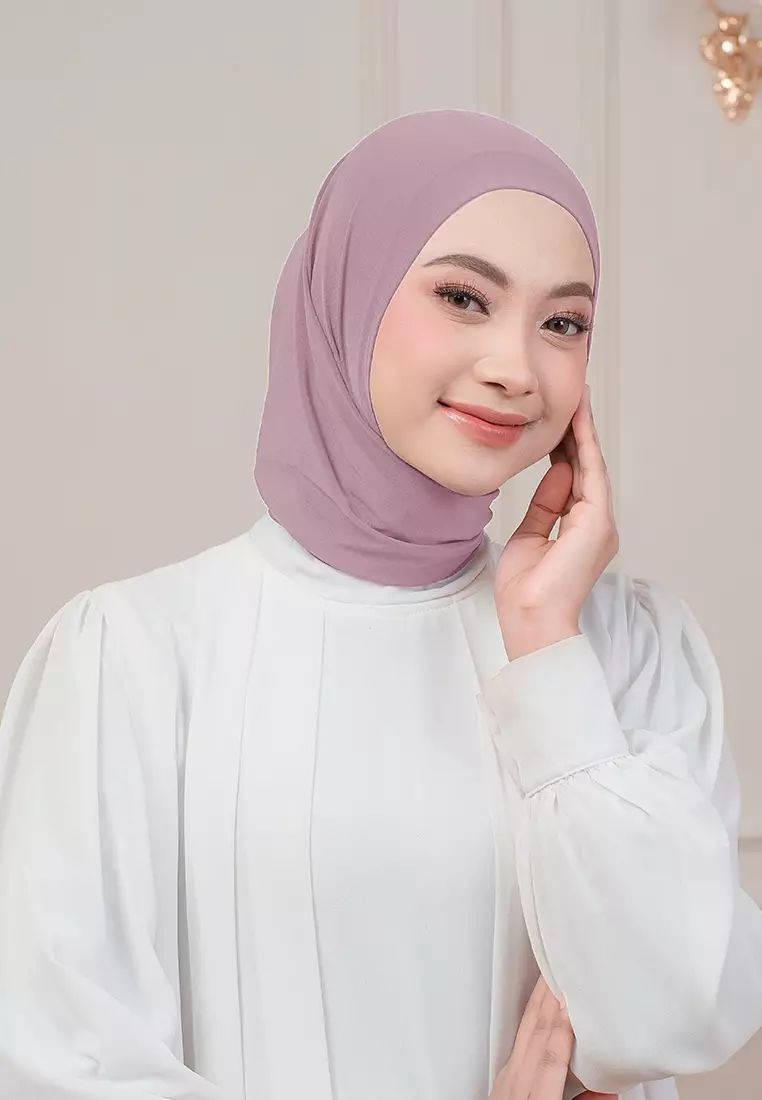 HIJAB INSTAN QIARA - SOFT PURPLE