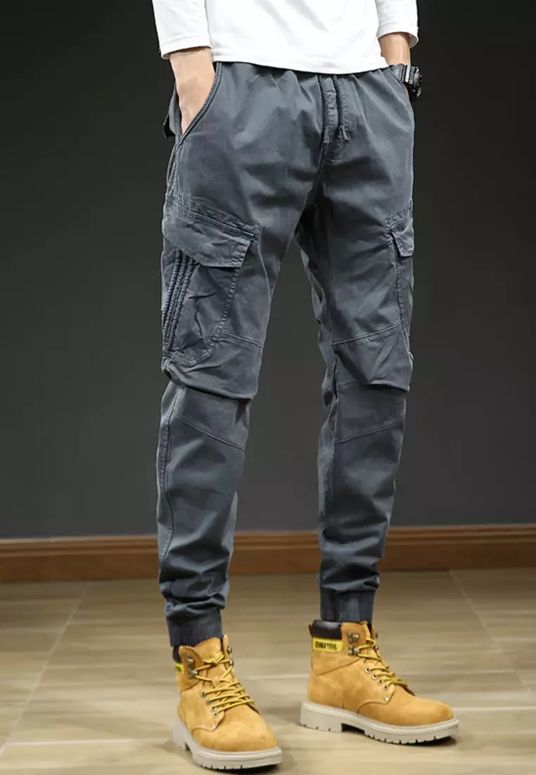 休閒修腿束腳褲 GJL8650