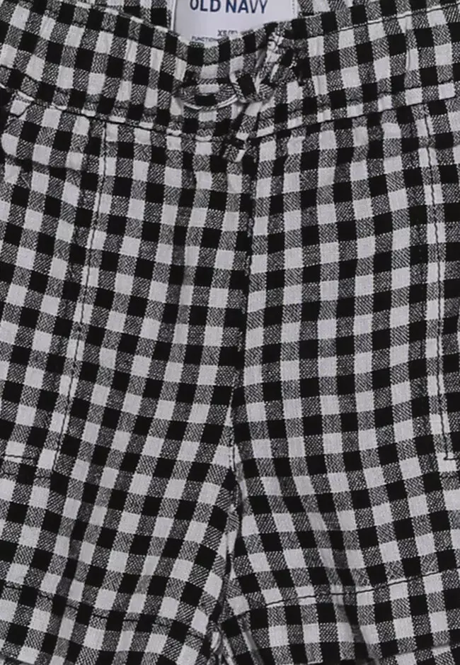 old navy gingham shorts