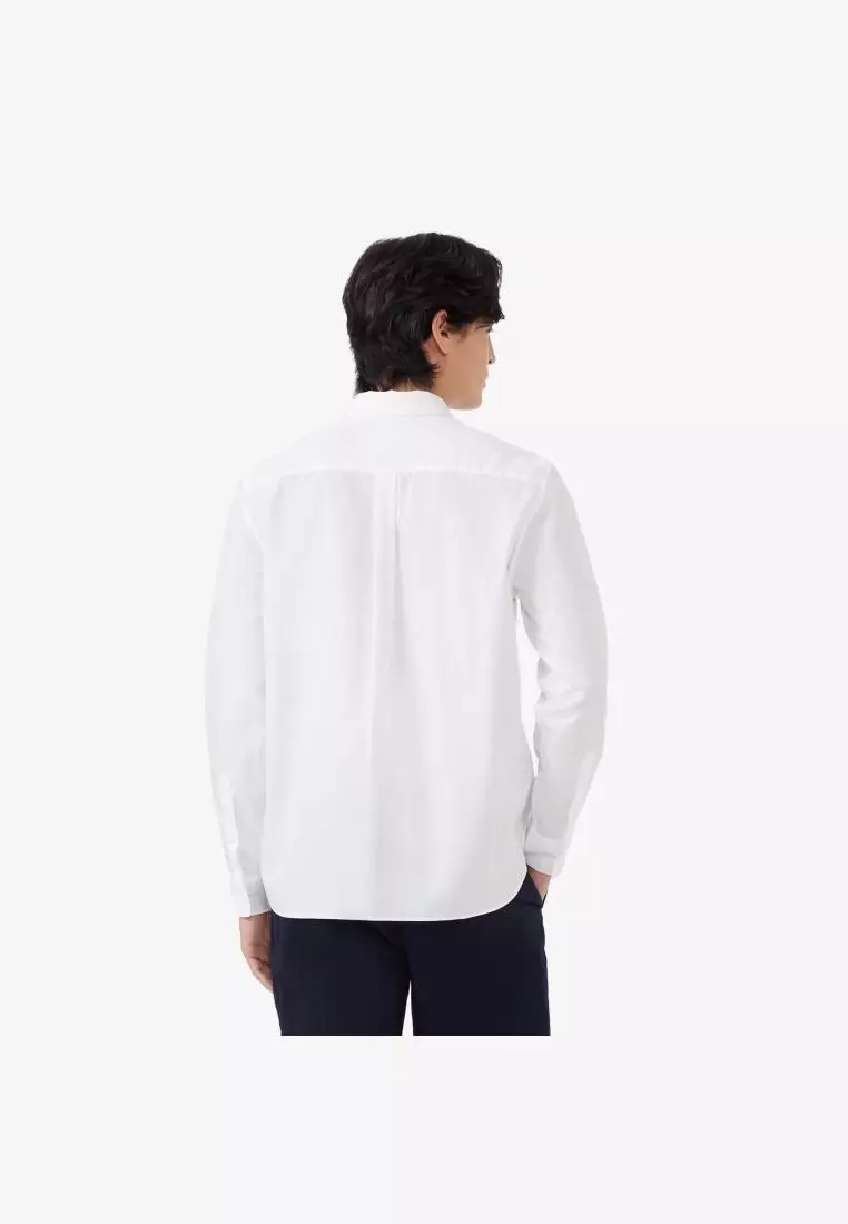 Regular Fit Stretch Poplin Shirt
