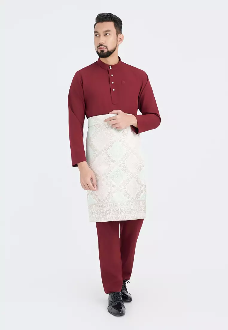 Polo Haus - Baju Melayu Cekak Musang Slim Fit 9514P-0003