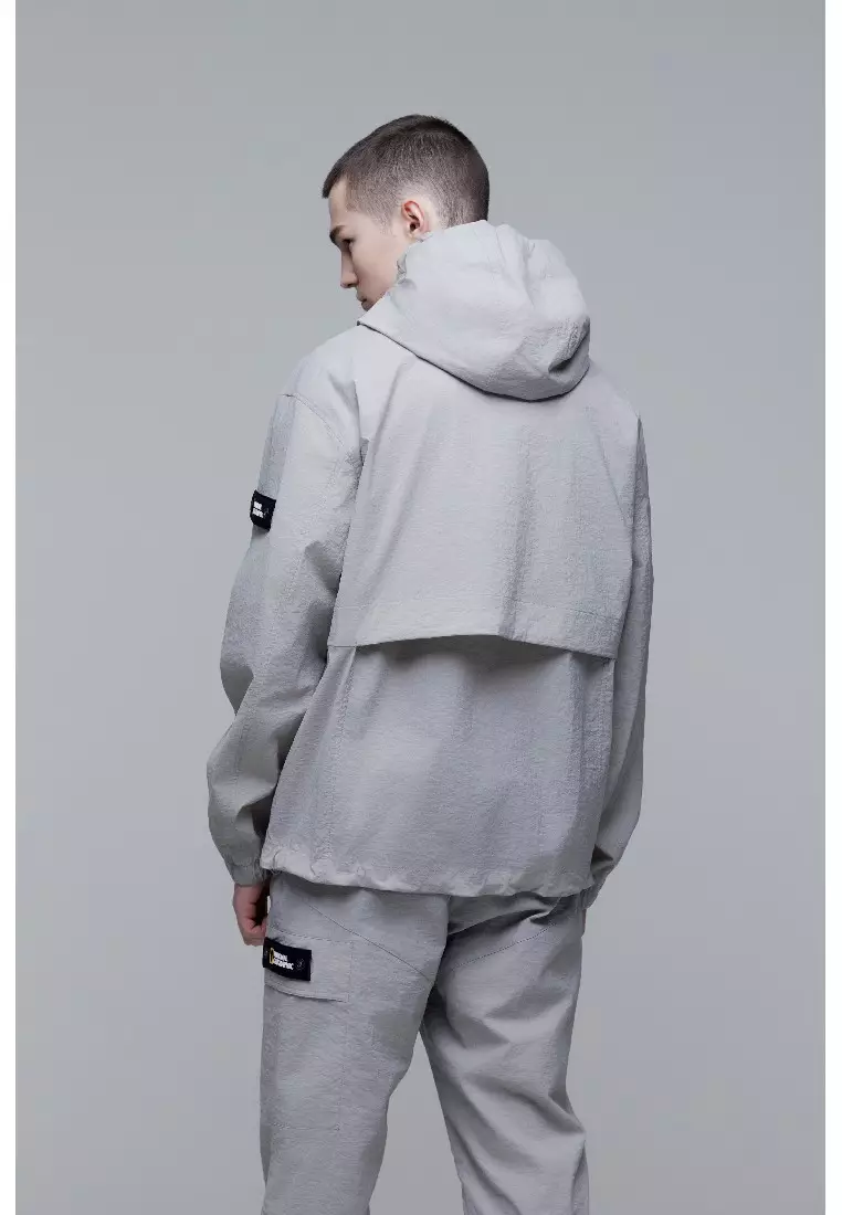 Unisex DIMER Woven Training Hooded Anorak Jacket