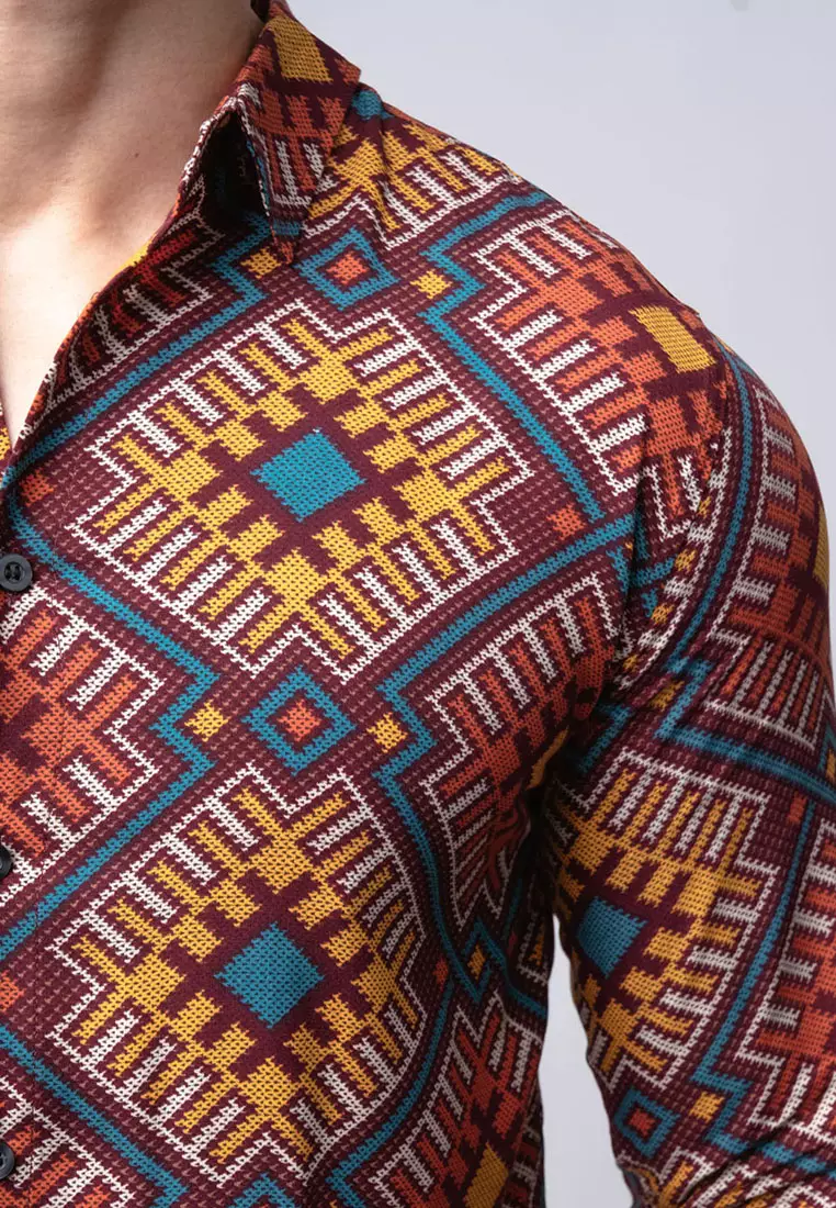 Toraja Printing Shirt LS