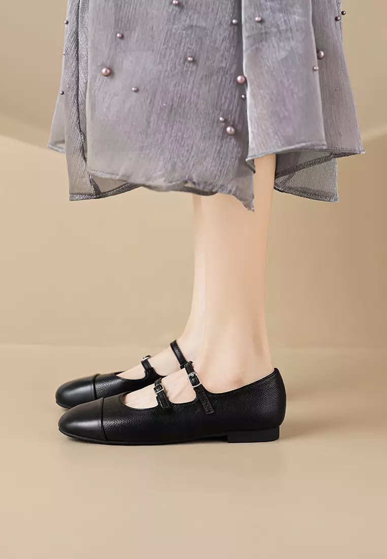 Double Strap Mary Jane Shoes WW883-1