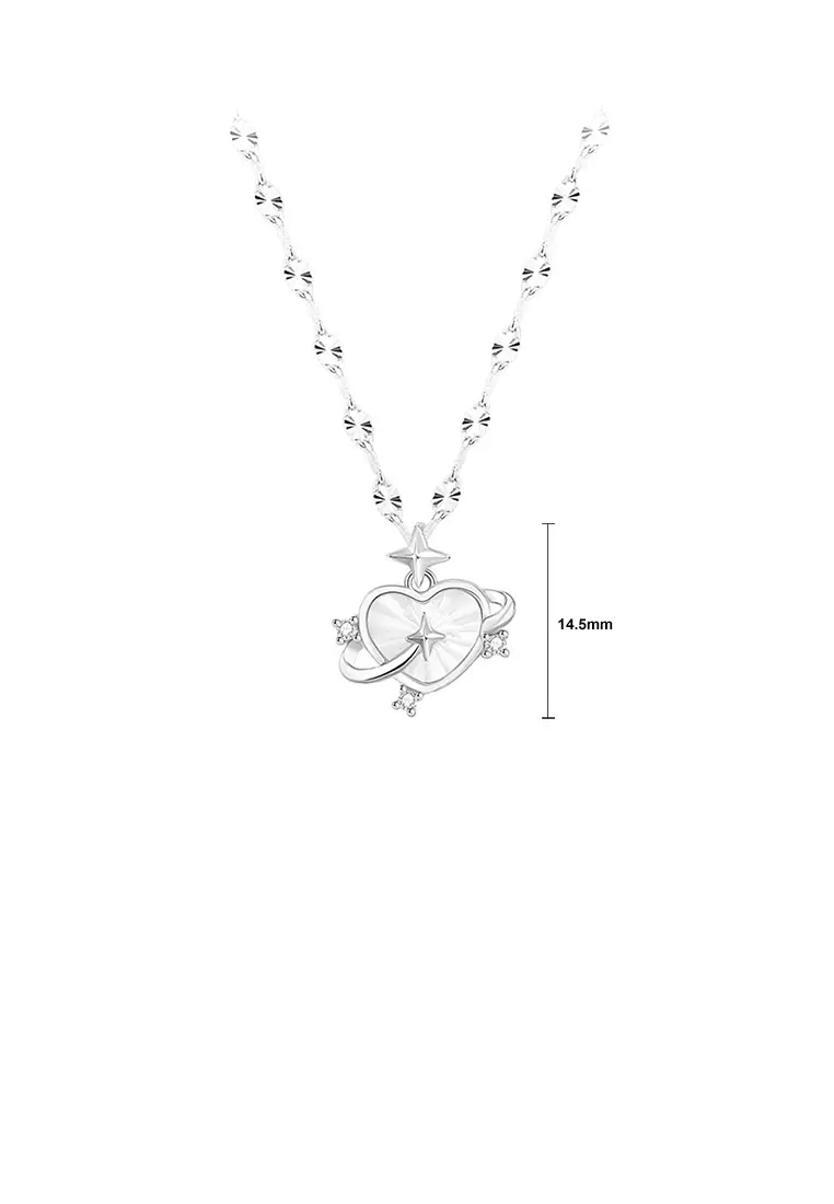 Cheap sterling silver clearance necklace