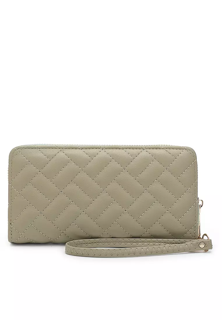 Scarlett Women's Quilted Long Wallet / Purse