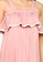ZALORA BASICS pink Embroidered Cold Shoulder Mini Dress CFB35AA2877916GS_2