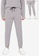 UniqTee grey Cotton Sweatpants With Elastic Ankles 4D954AAB8113D0GS_1
