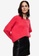 Mango pink V-Neck Knit Sweater 95401AA0DEB415GS_1