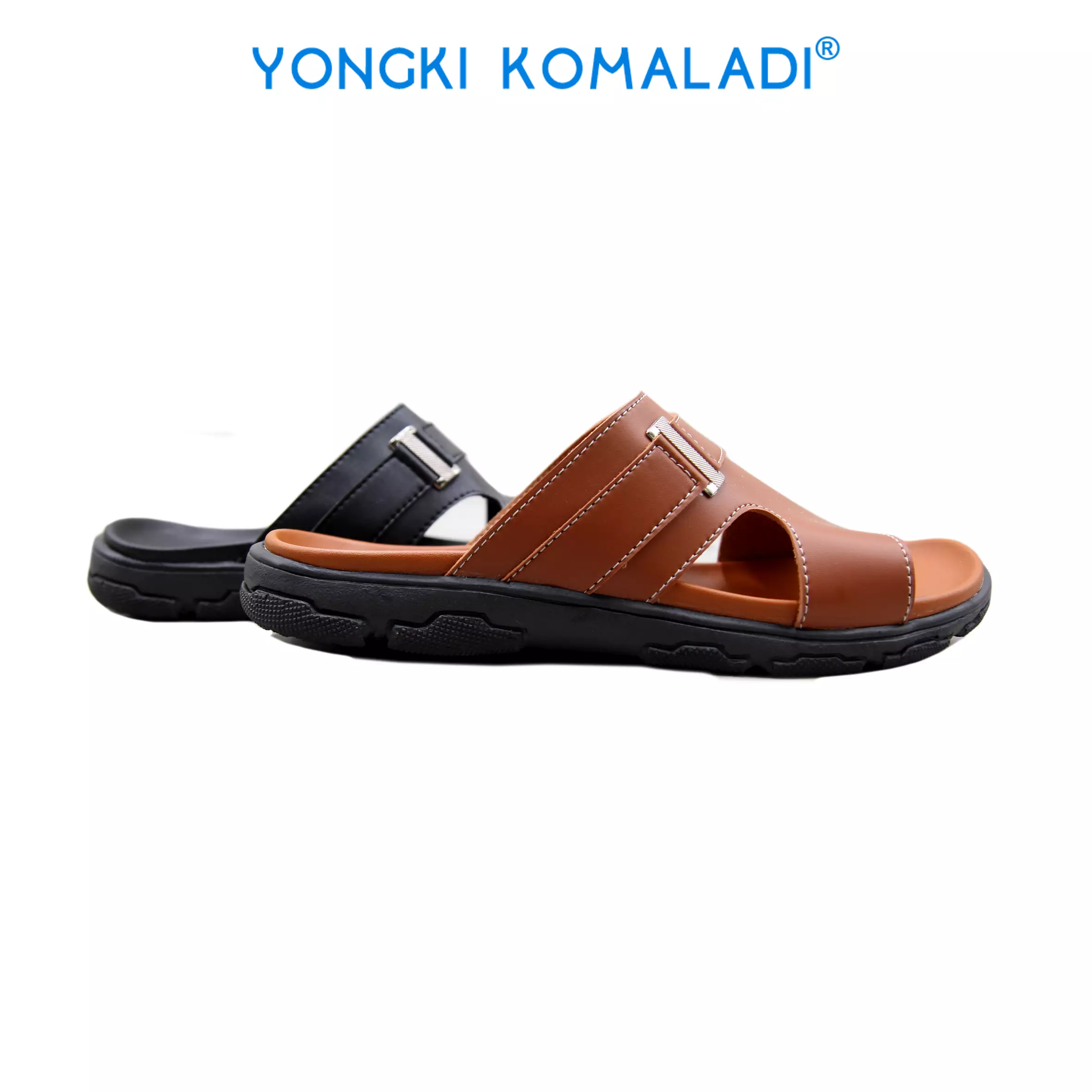 [ ORIGINAL ] YONGKI KOMALADI SANDAL OL-ESRF463-22 TAN