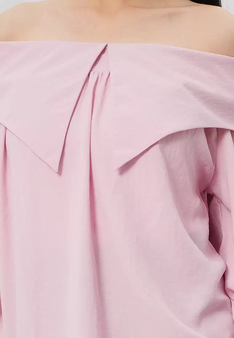 Puff Sleeves Off Shoulder Blouse