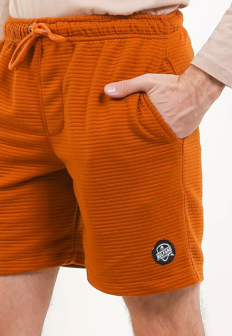BULFARO Celana Pendek Boardshort Caspian Cotton Fleece - Camel