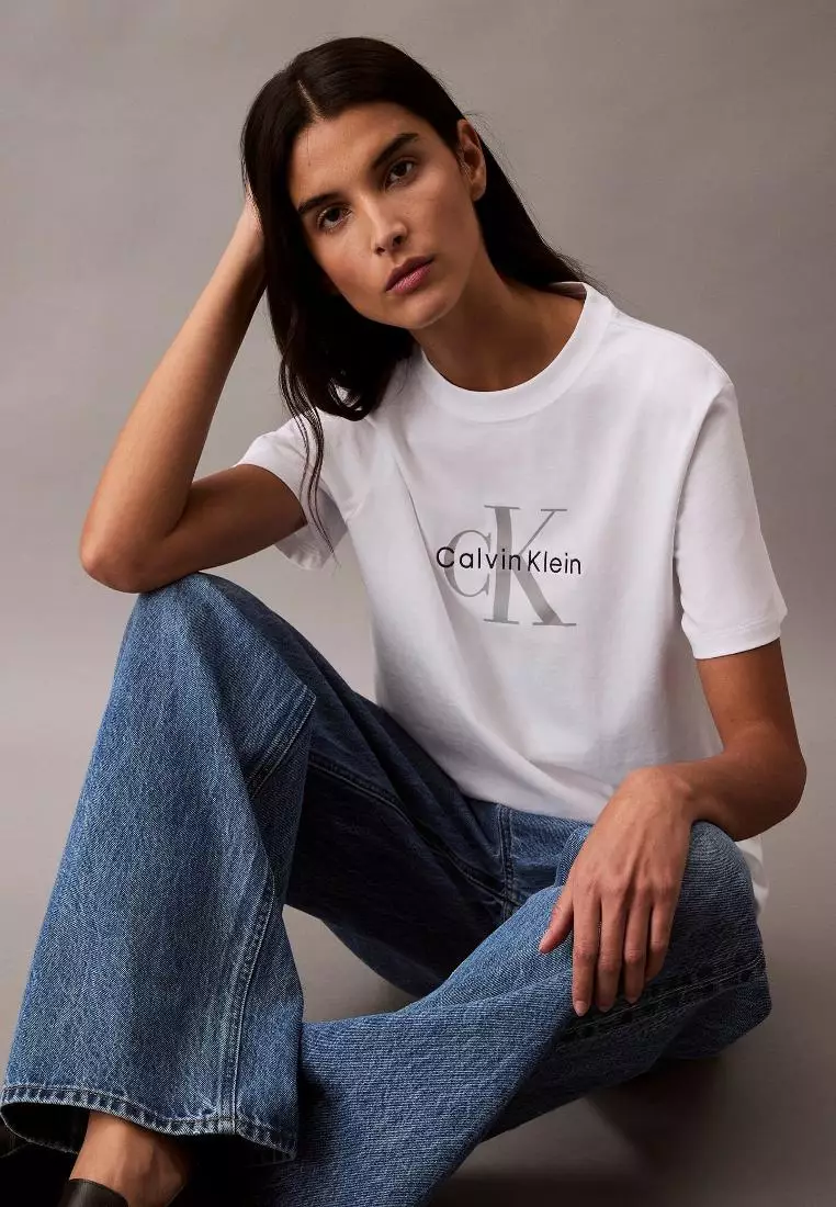 CKJ T-Shirts White