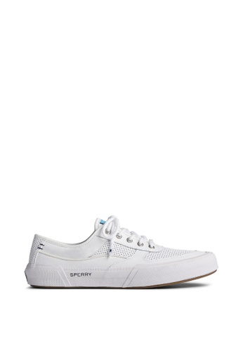 Sperry white Sperry Men's Soletide Sneaker - White (STS23167) 6D66FSHB5F660FGS_1