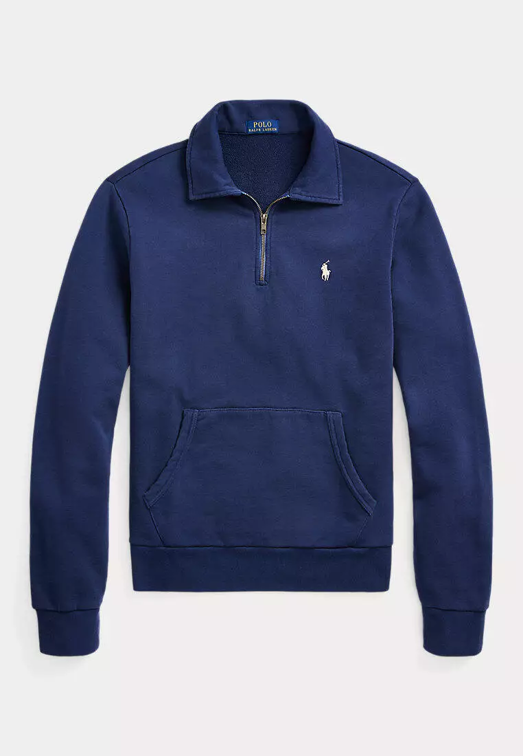 Loopback Fleece Quarter-Zip Sweatshirt