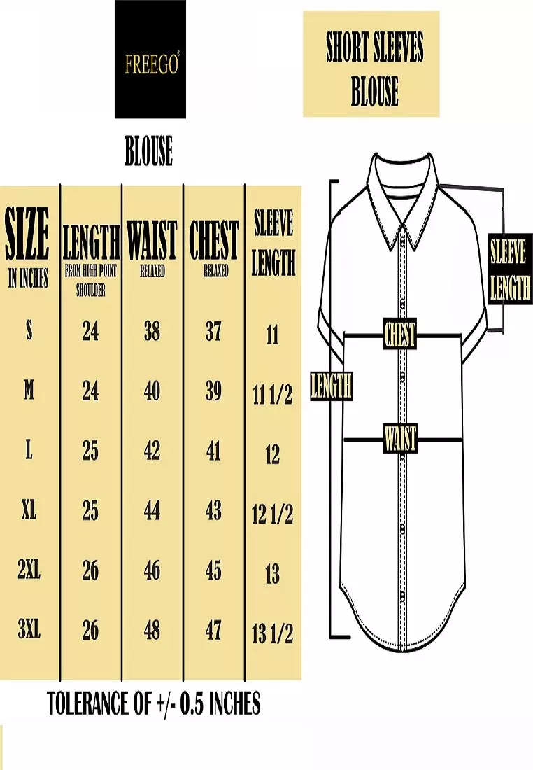 Woven Printed Soft Linen Short Sleeve Blouse