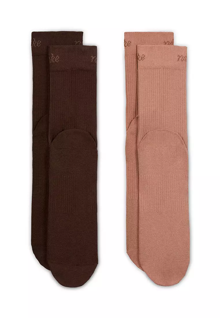 Women's Lightweight Crew Socks (2-Pairs)