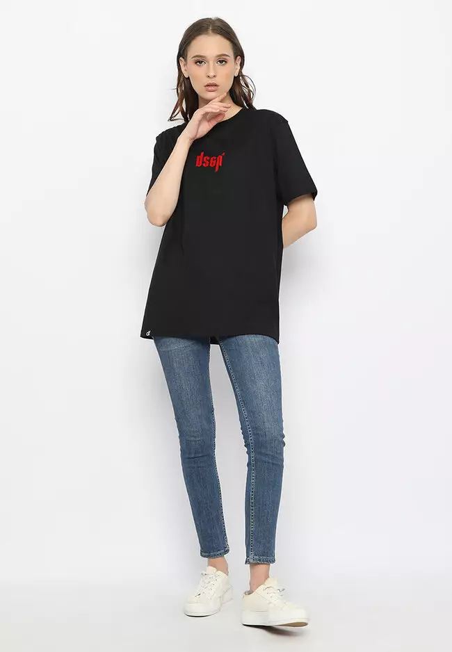 T-Shirt "Dsgn" Flocking