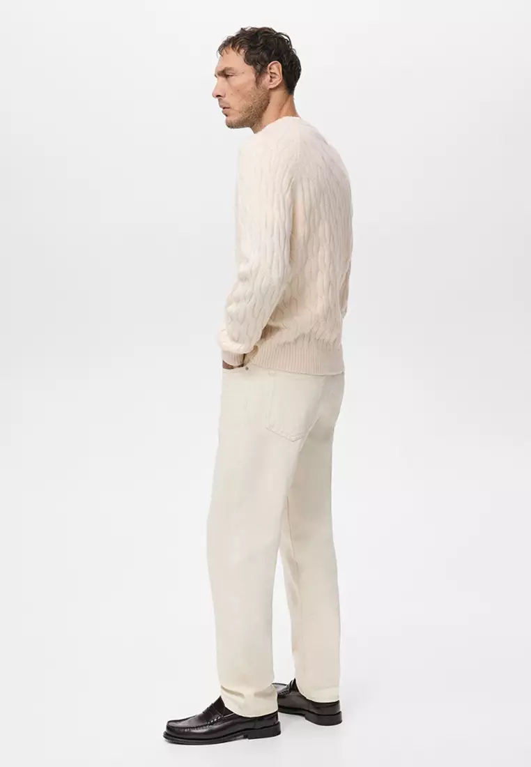 Cable-Knit Sweater