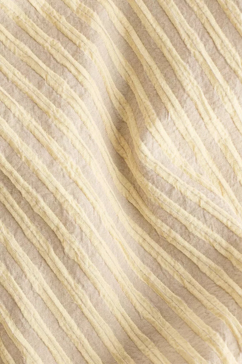 Tie-detail trousers