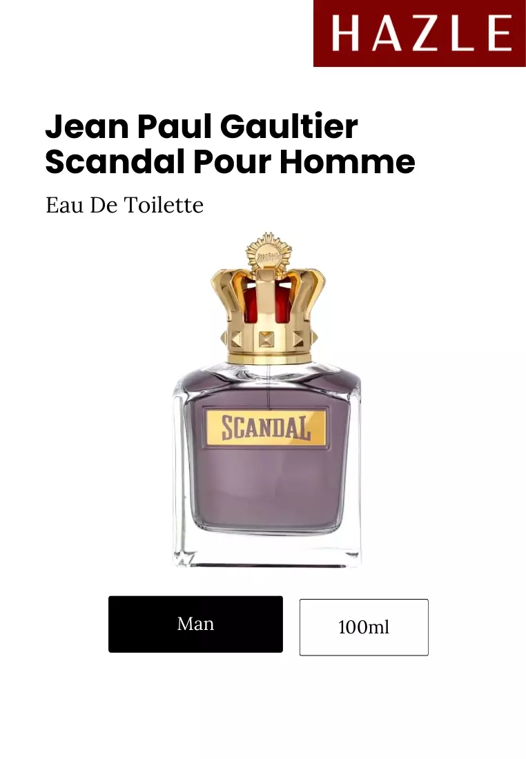 Jean Paul Gaultier Scandal Pour Homme Man EDT 100 ml