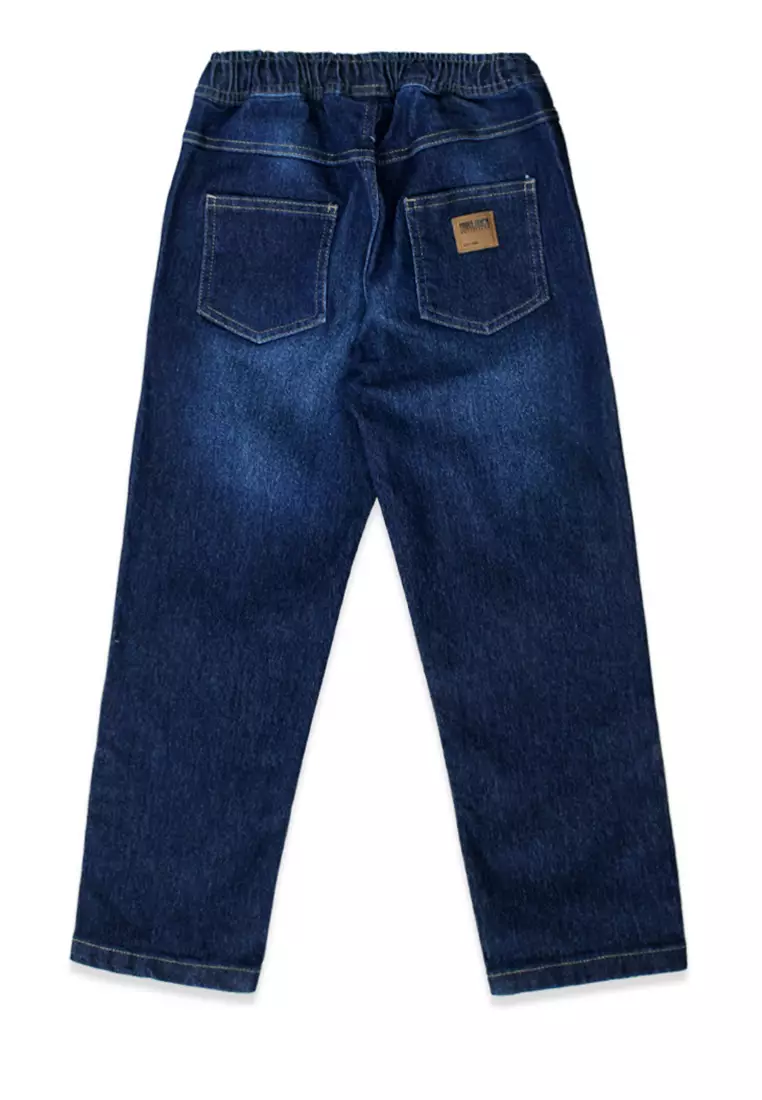 Jeans/ Celana Denim Anak Laki Navy/ Rodeo Junior Basic Collection