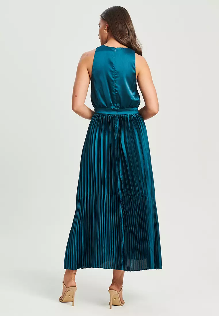 Coast monroe lurex maxi hot sale dress