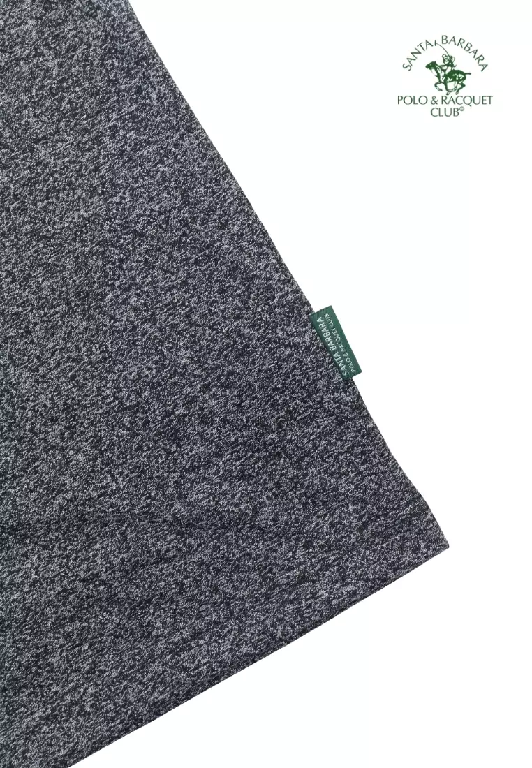 Plain Casual Cotton T-shirt with Embroidery logo on Chest