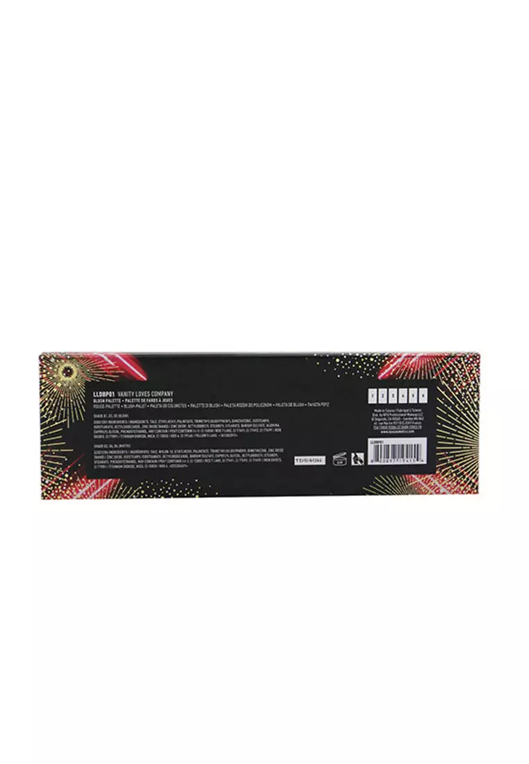 NYX PROFESSIONAL MAKEUP - Love Lust Disco Blush Palette (6x Blush) - # Vanity Loves Company 6x5g/0.17oz.