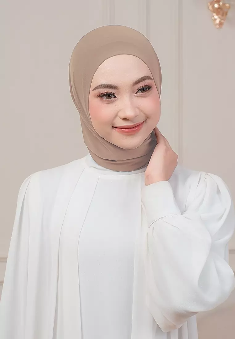 HIJAB INSTAN QIARA - WALLNUT