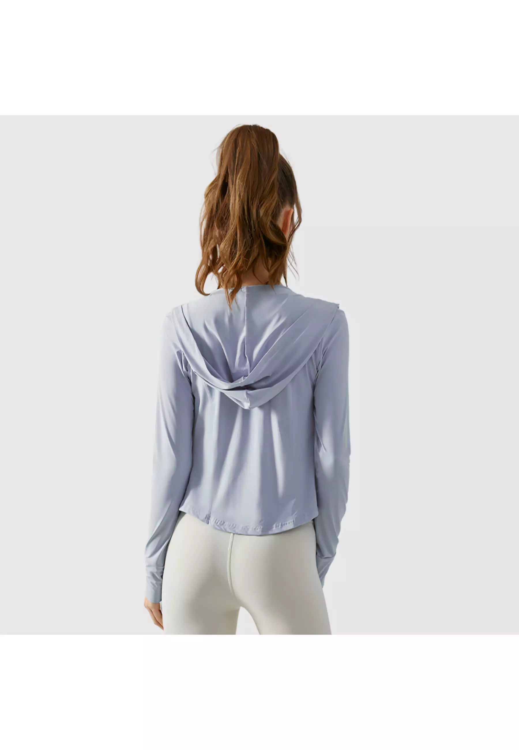 YouHave ( You’ve ) Jaket Olahraga Anti UV Pelindung Matahari UV Protection UPF50+ Breathable Outdoor Baju Gym Wanita Atasan Olahraga Wanita Resleting Lengan Panjang Jaket Y00007