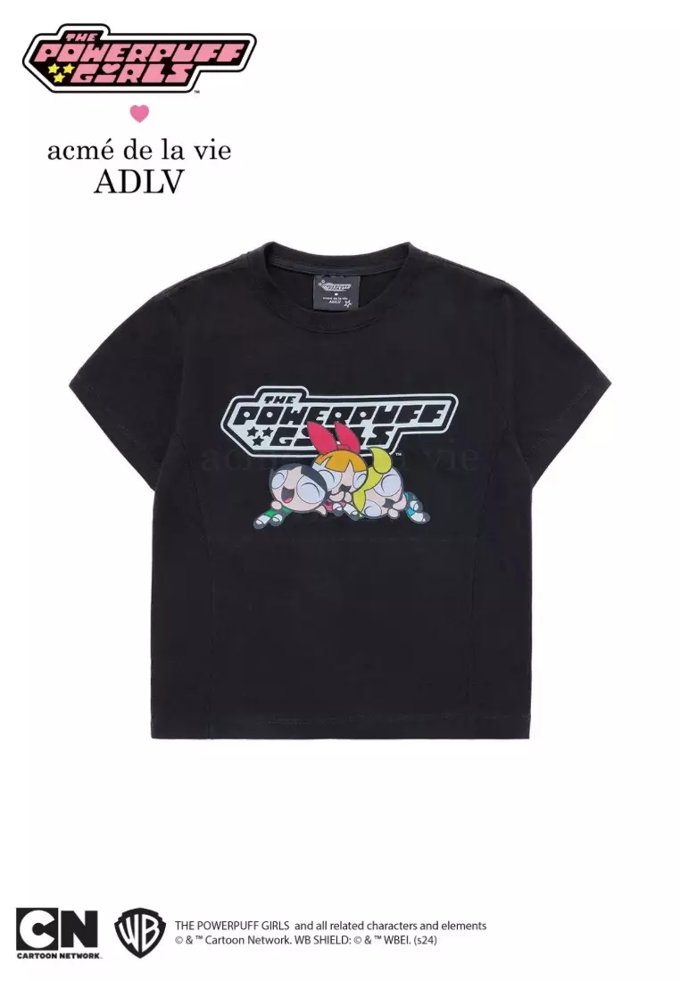 Tシャツ・カットソー The Powerpuff Girls x acmedelavie gradient crop t-shirts Designer fashion, Seoul-fully created | W Concept