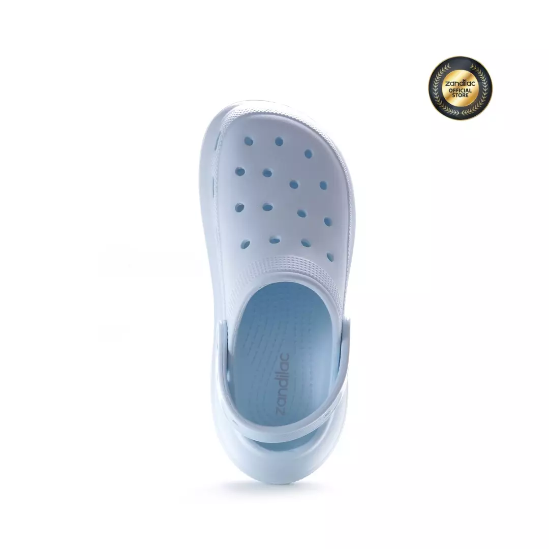ZANDILAC - SANDAL WANITA DEWASA CH230090WD - BIRU AQUA full karet
