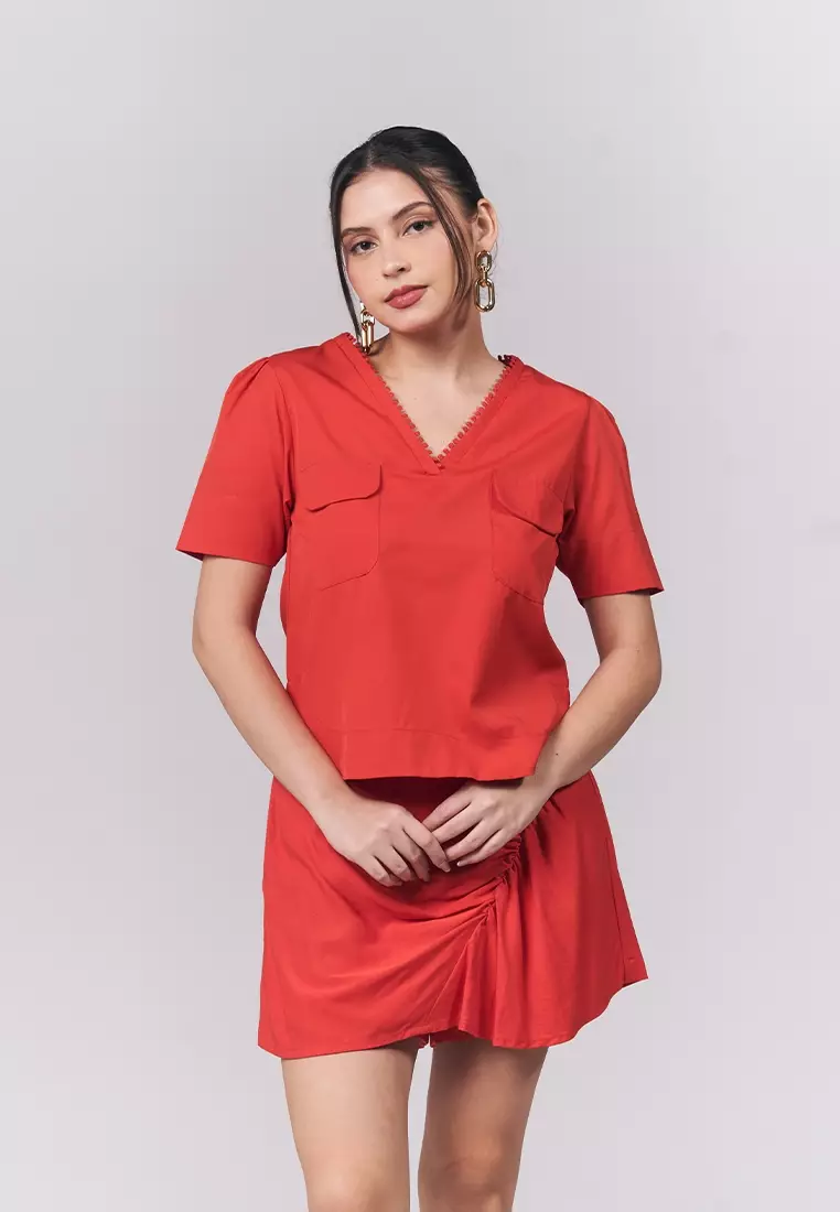 Innah Short Sleeve Top