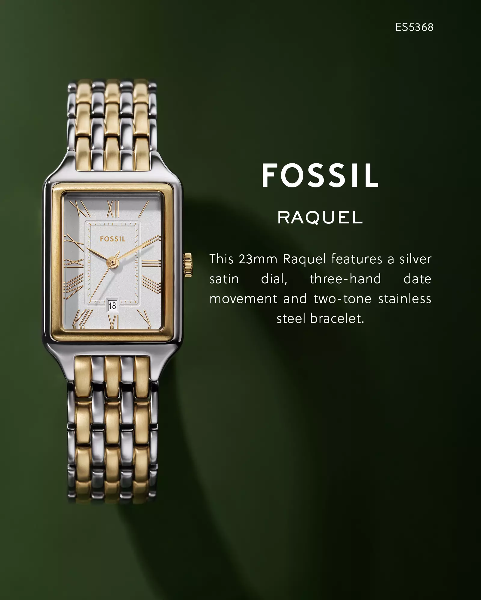 Buy Fossil Fossil Women's Raquel Analog Watch ES5368 Quartz