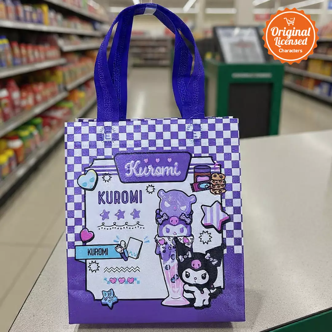 Tas Belanja HBPA Motif Kuromi 22x25 cm