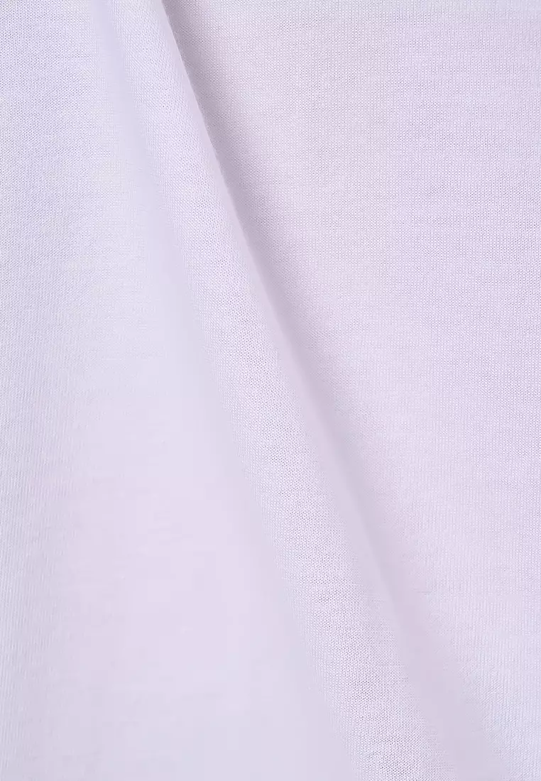 MANZONE - Kaos Lengan Pendek Pria Lingard 1 Relaxed Fit - White