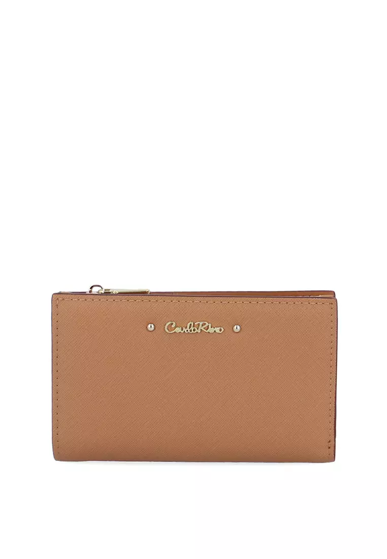 Gabbie Short Wallet - Dark Beige