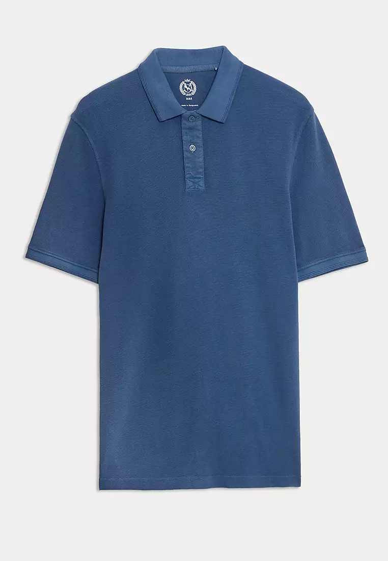 Pure Cotton Polo Shirt