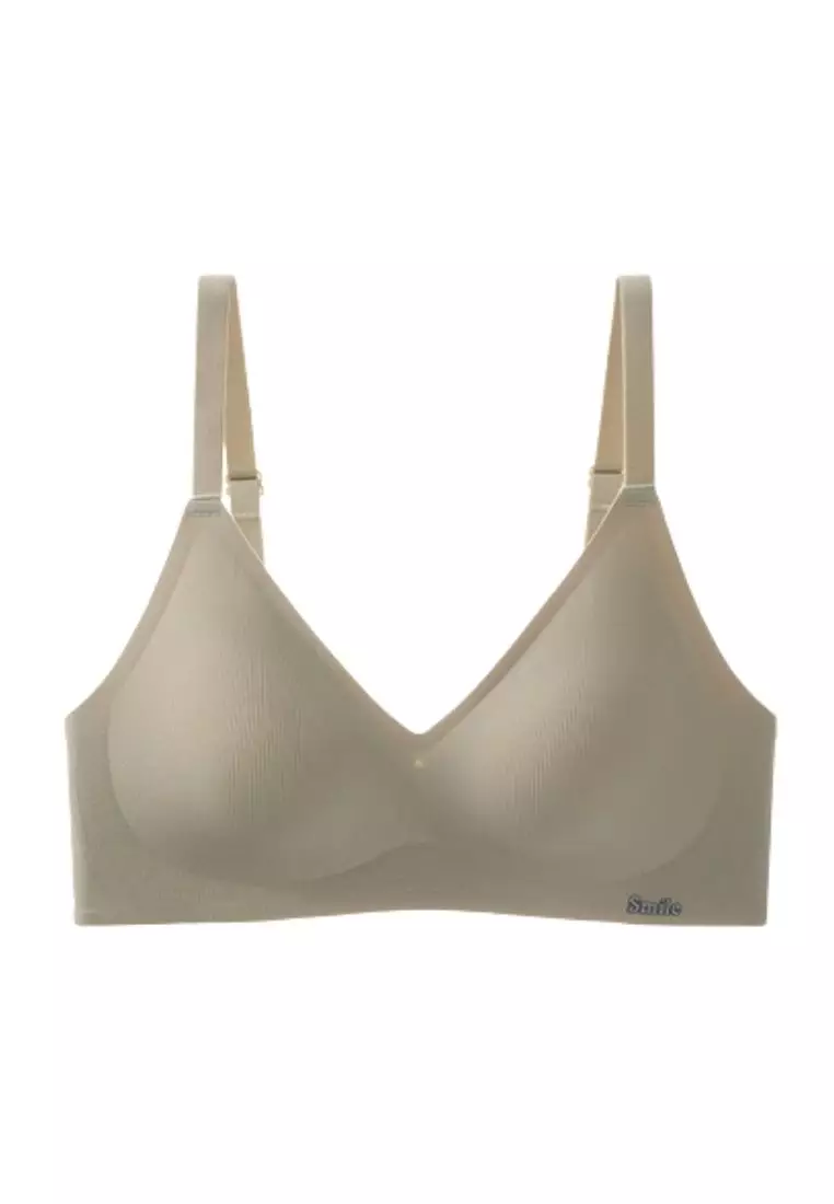 Premium Melanie Seamless Wireless Padded Support Bra in Green