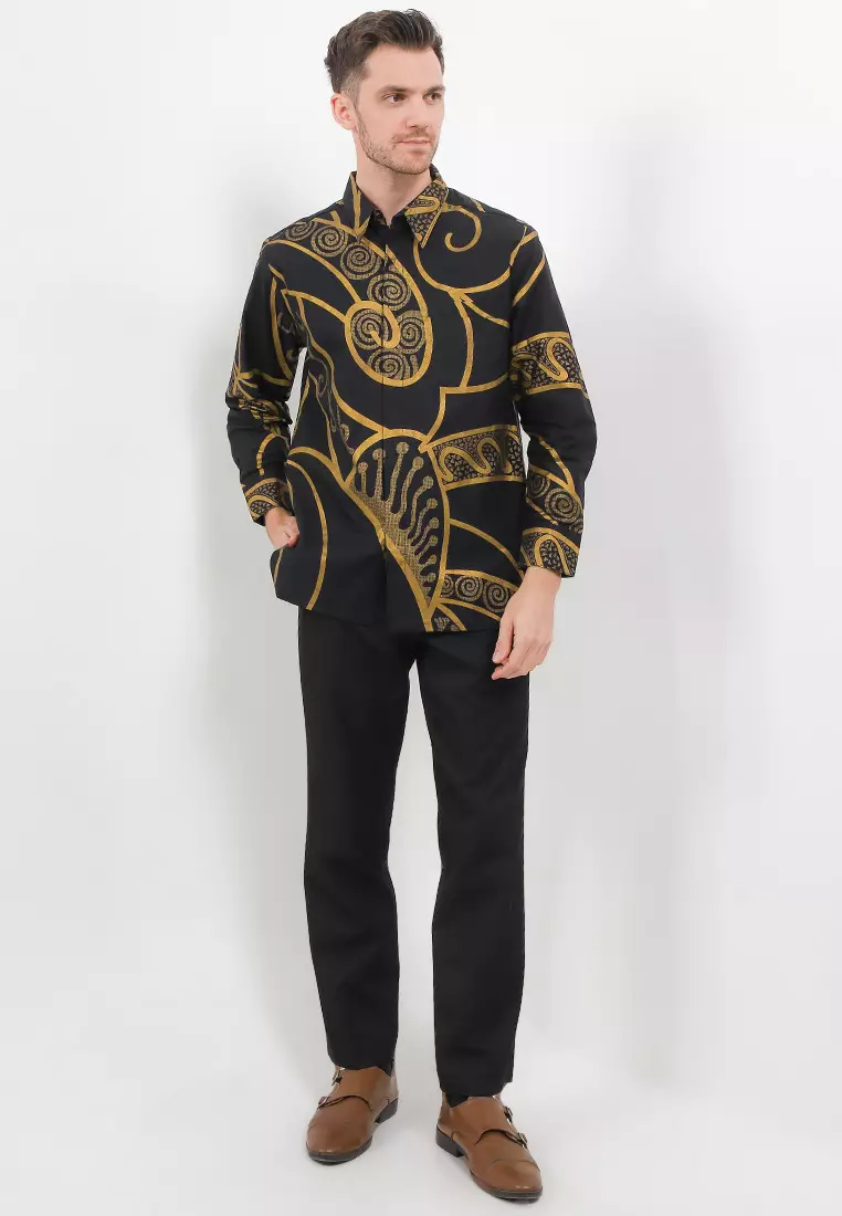 Kemeja Body Fit Batik Motif 7