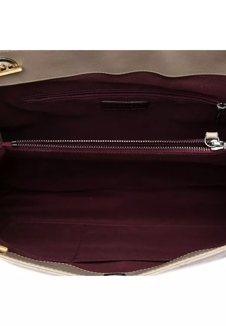 Pre-Loved Chanel Quilted Glazed Calfskin Daily Walk Tote